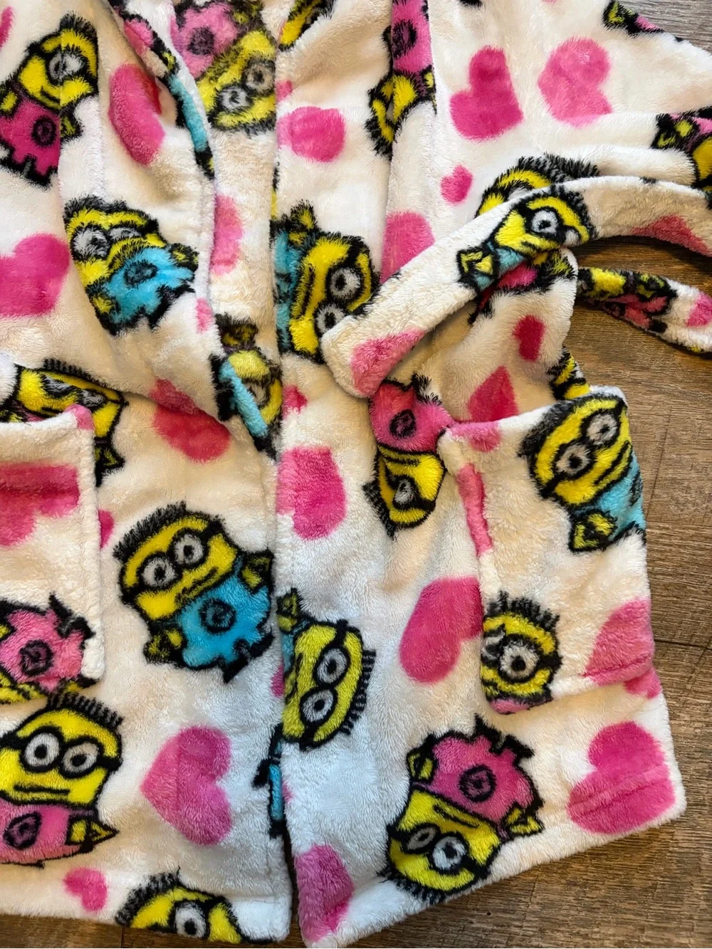 Despicable Me Girls Robe 4/5 T